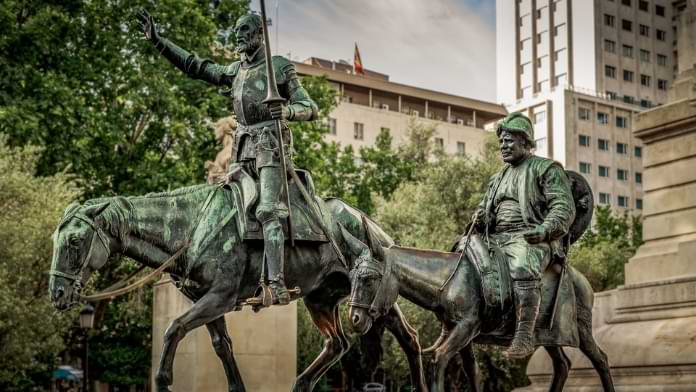 Don Quixote statue