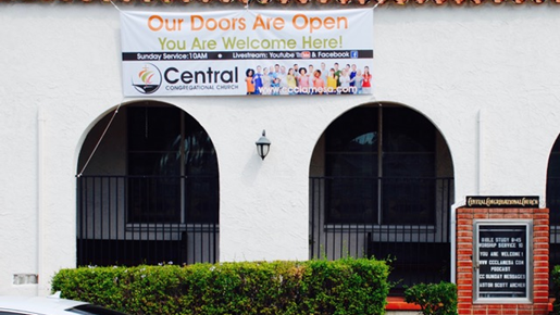 Front of Central Congregational Church